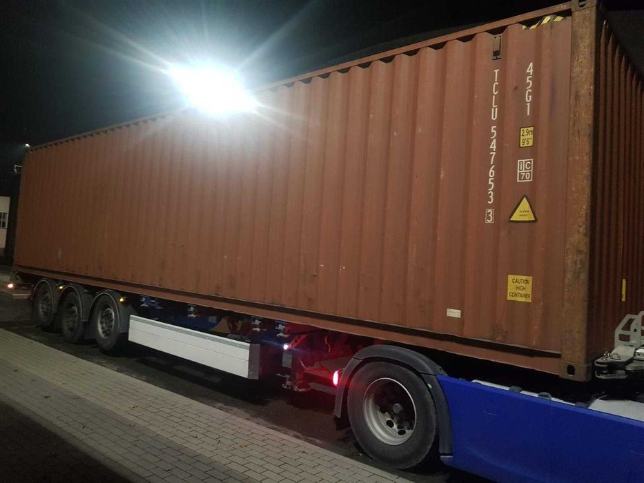 Kontener magazynowy 40HC (12 m) używany - Transport Cała Polska