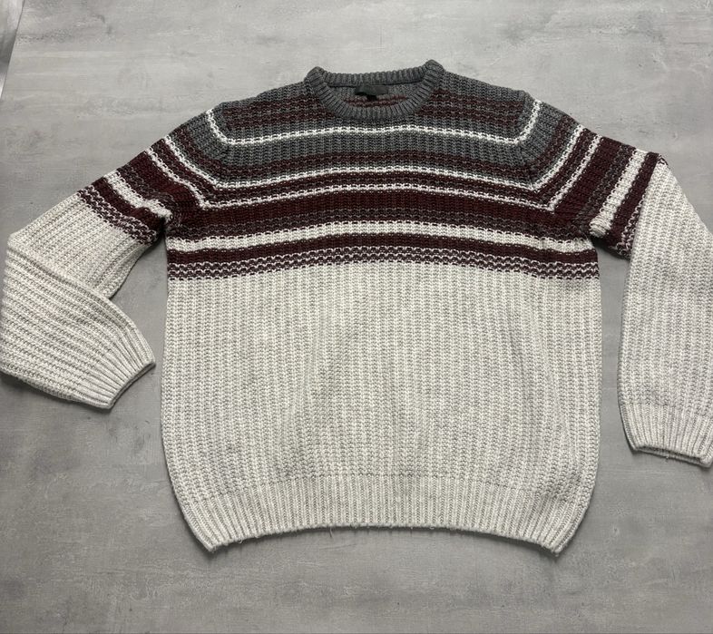 Sweter L męski casual outdoor męski z dodatkiem wełny