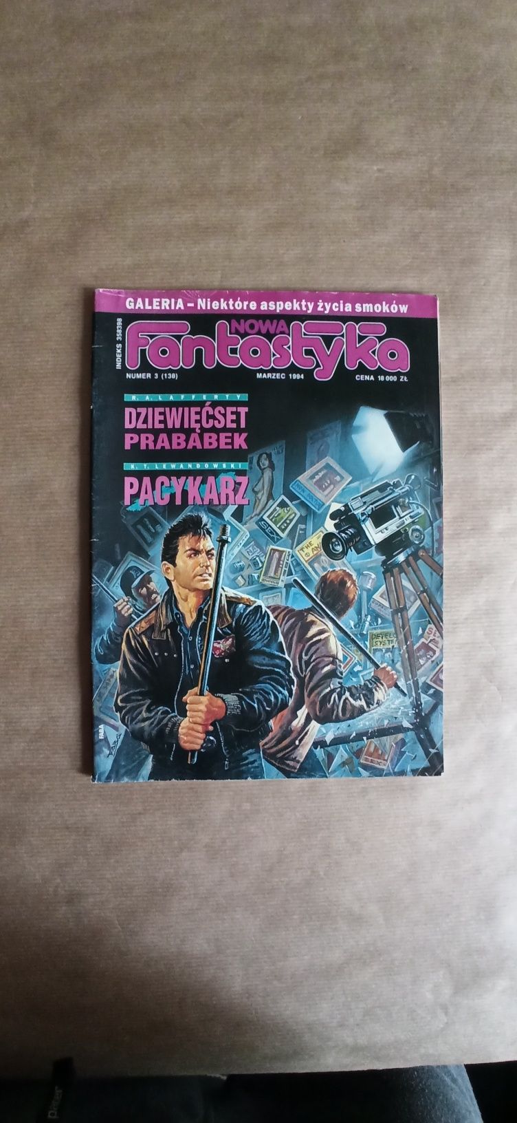 Nowa Fantastyka - numery 1, 2, 3  1994 rok.