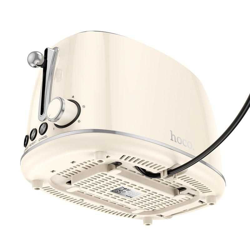 Тостер в стиле Ретро HOCO HE50 Retro toaster 850W, 38mm slot
