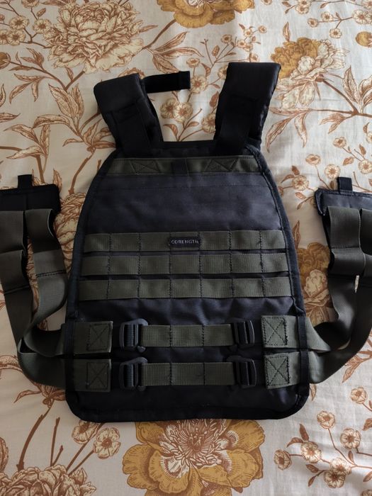 Corength colete lastrado e ajustável musculação