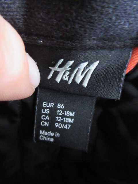 Spodnie narciarskie chłopięce H&M roz 86