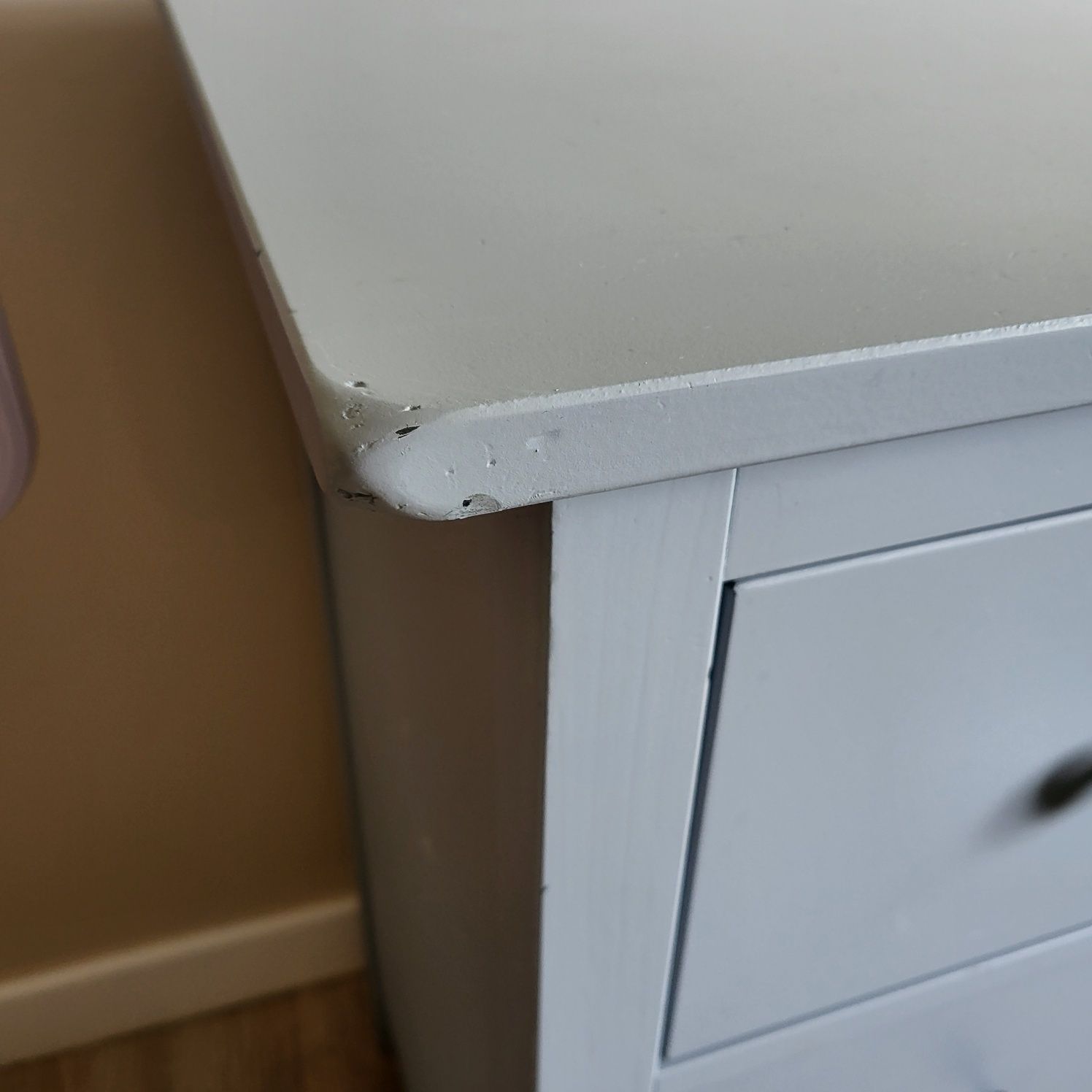 Komoda Hemnes Ikea szarą 8 szuflad