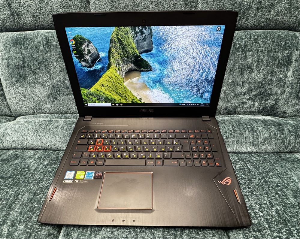 Ноутбук игровой ASUS ROG GL502VS — GTX 1070 8GB (не урезана!)