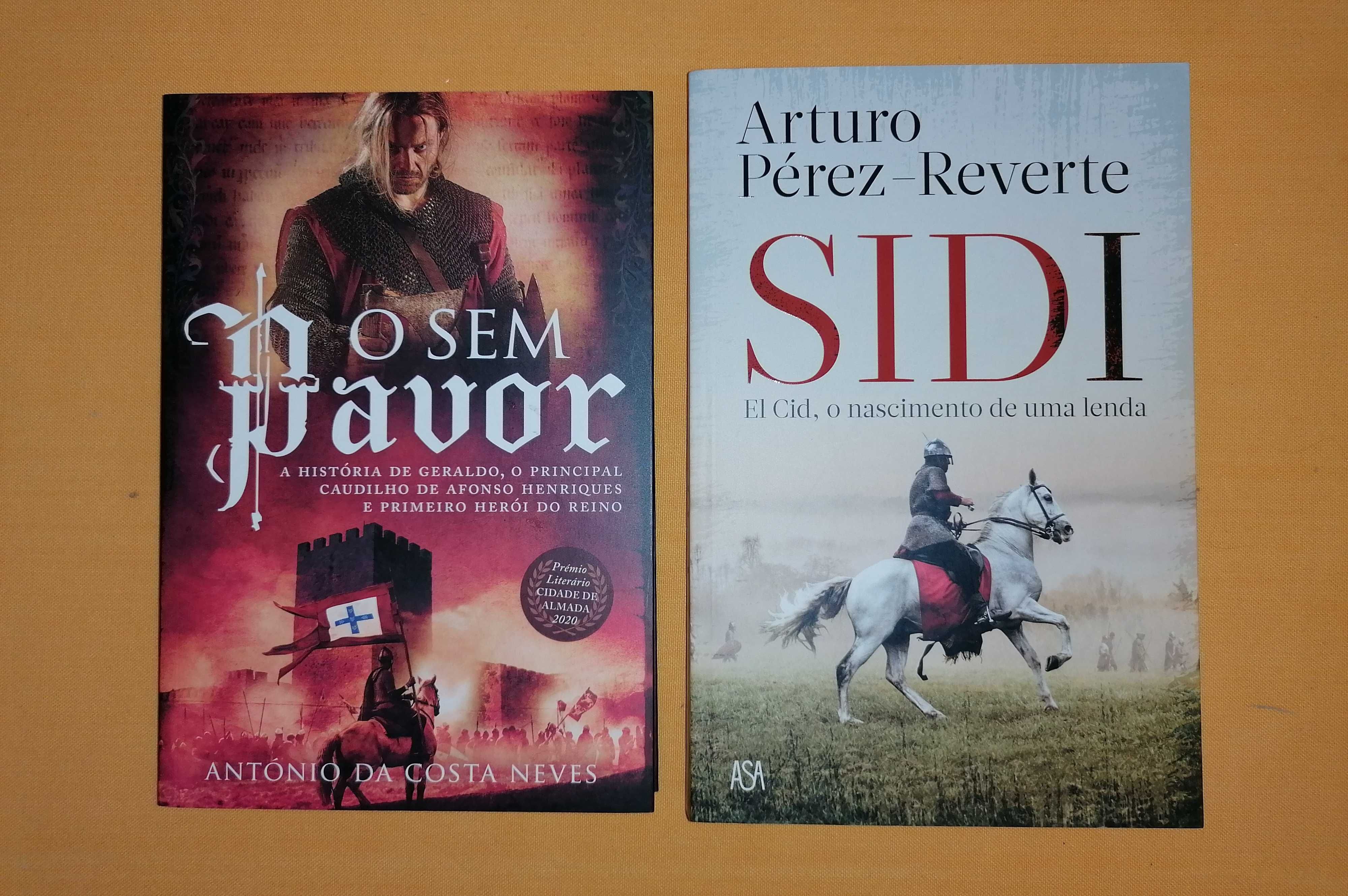 Livros Históricos, como novos e sem danos