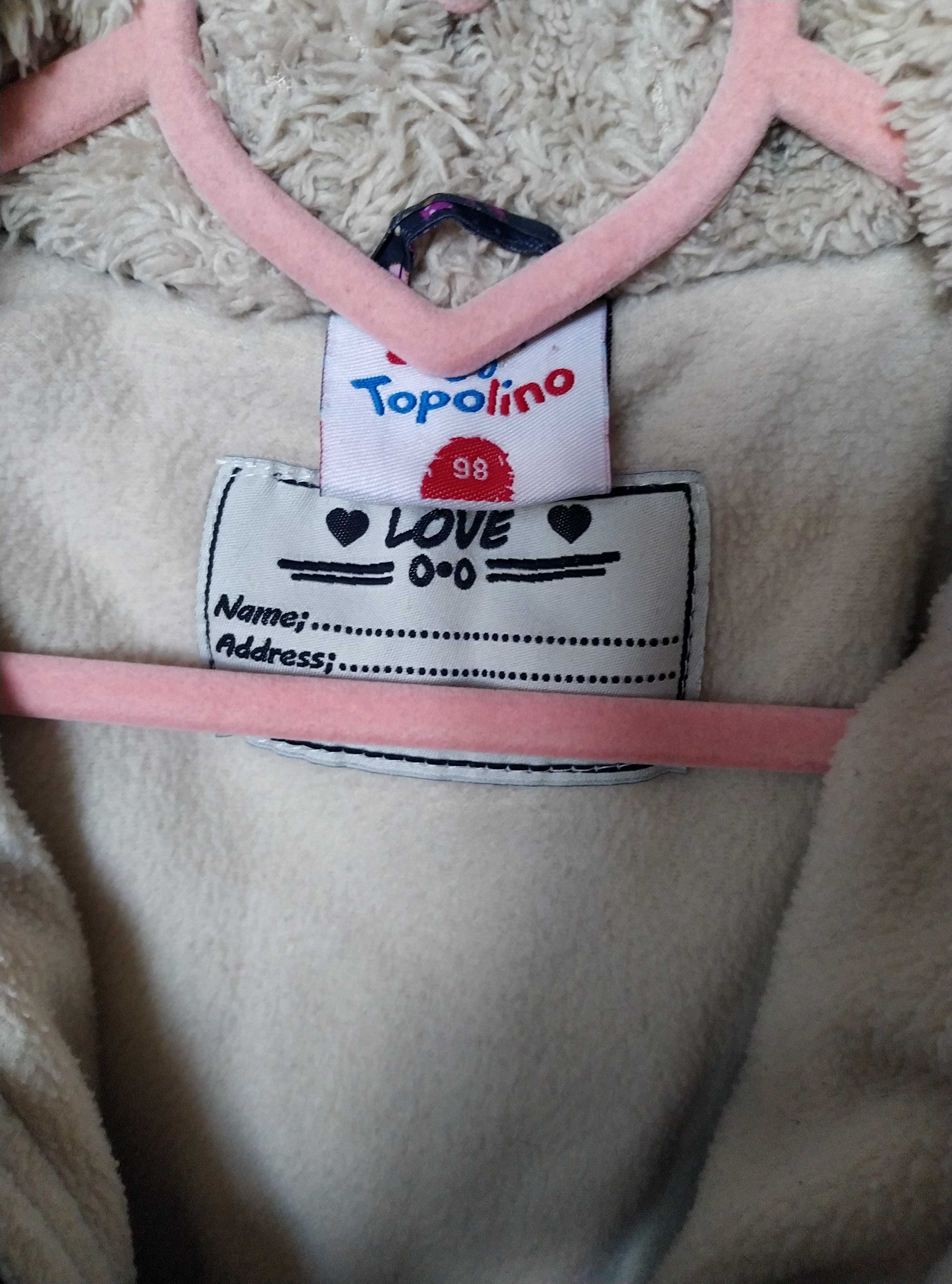Куртка єврозима на дівчинку 2-3 р. Topolino