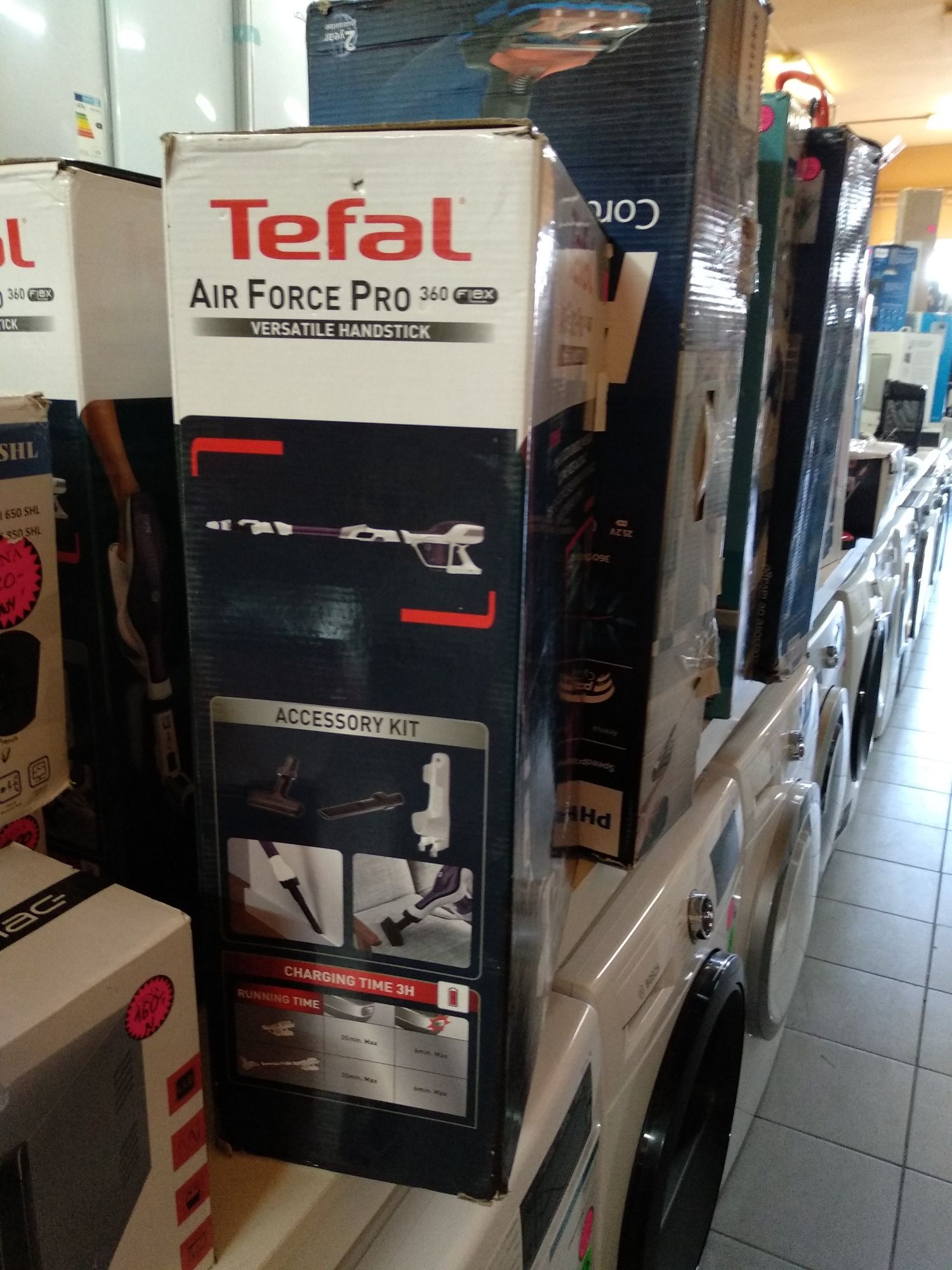 OUTLET Janki ul Wspólna 6 Odkurzacz TEFAL Air Force Flex 360 TY9479