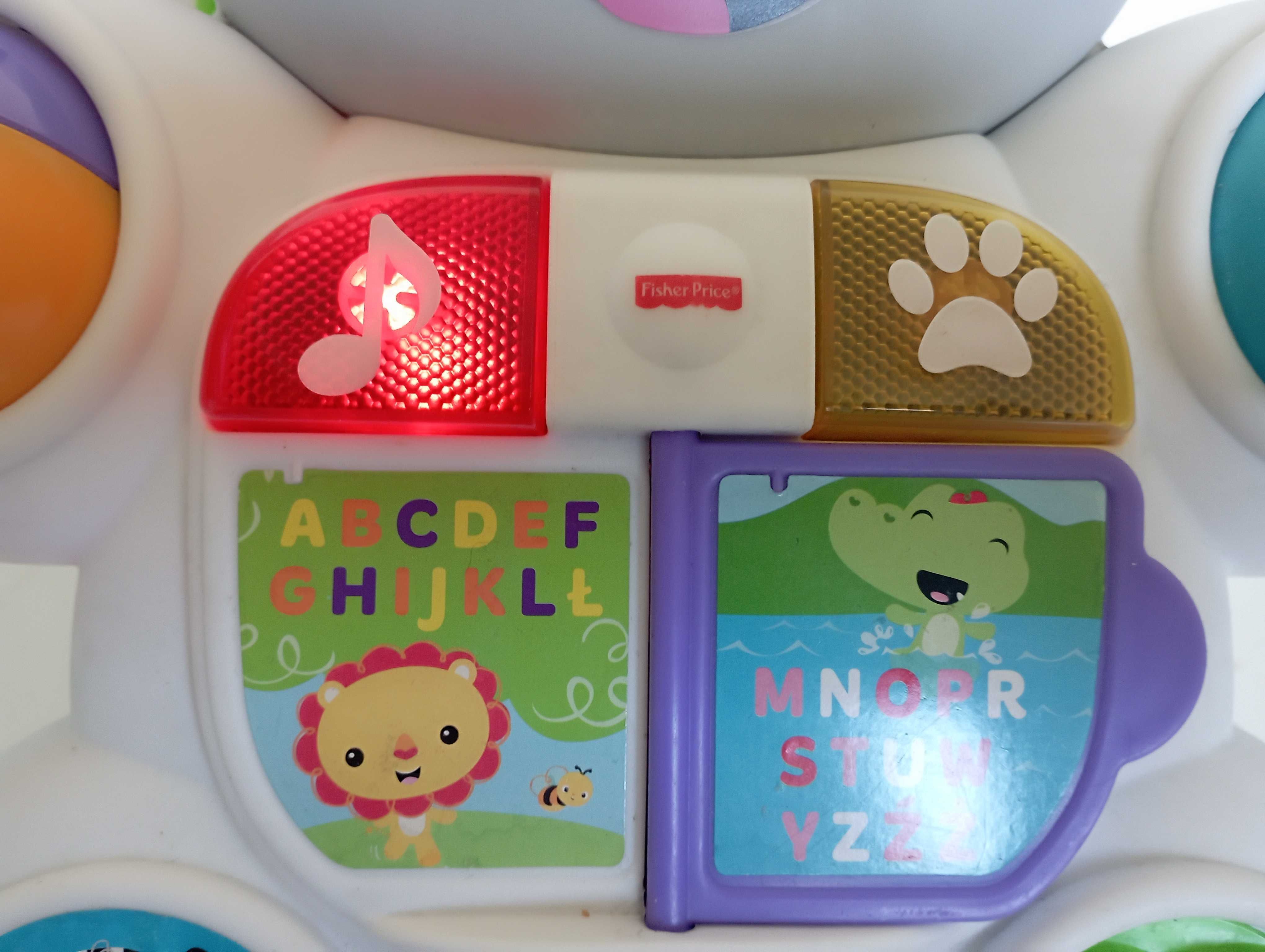 Interaktywny Chodzik-Pchacz Zebra od Fisher-Price® w Języku Polskim