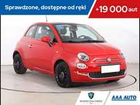 Fiat 500 1.2 Lounge , Salon Polska, 1. Właściciel, Serwis ASO, Automat,