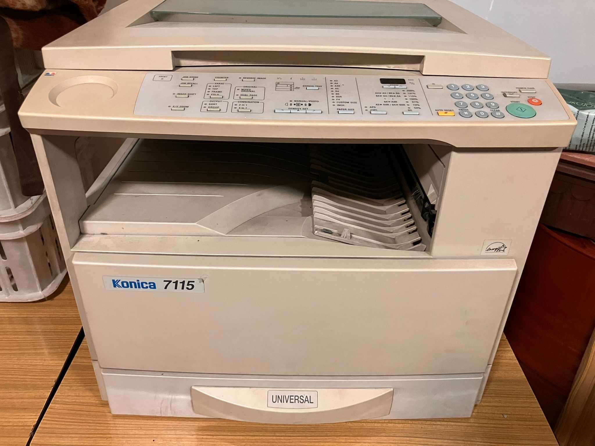 Kserokopiarka Drukarka sieciowa KONICA 7115