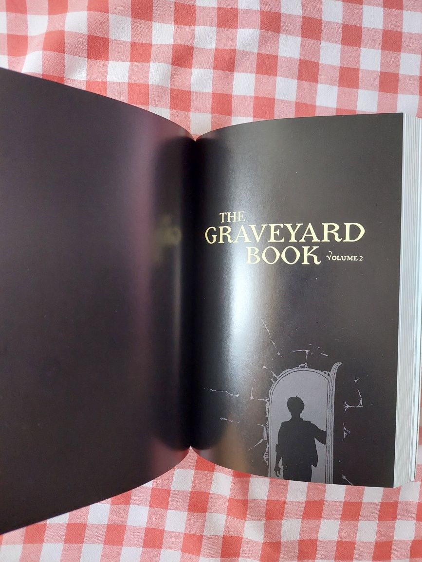 Комікс на англійській The graveyard book/ Історія з кладовищем