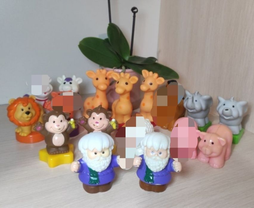 Ковчег Ноев, трактор Kiddieland фігури