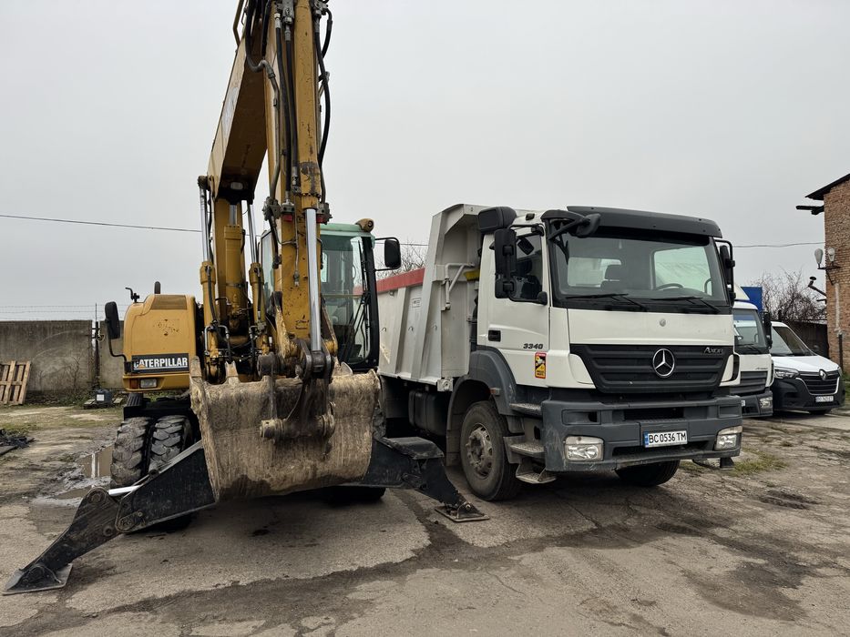 Послуги Екскаватора САТ М313С 15 тон та самоскида