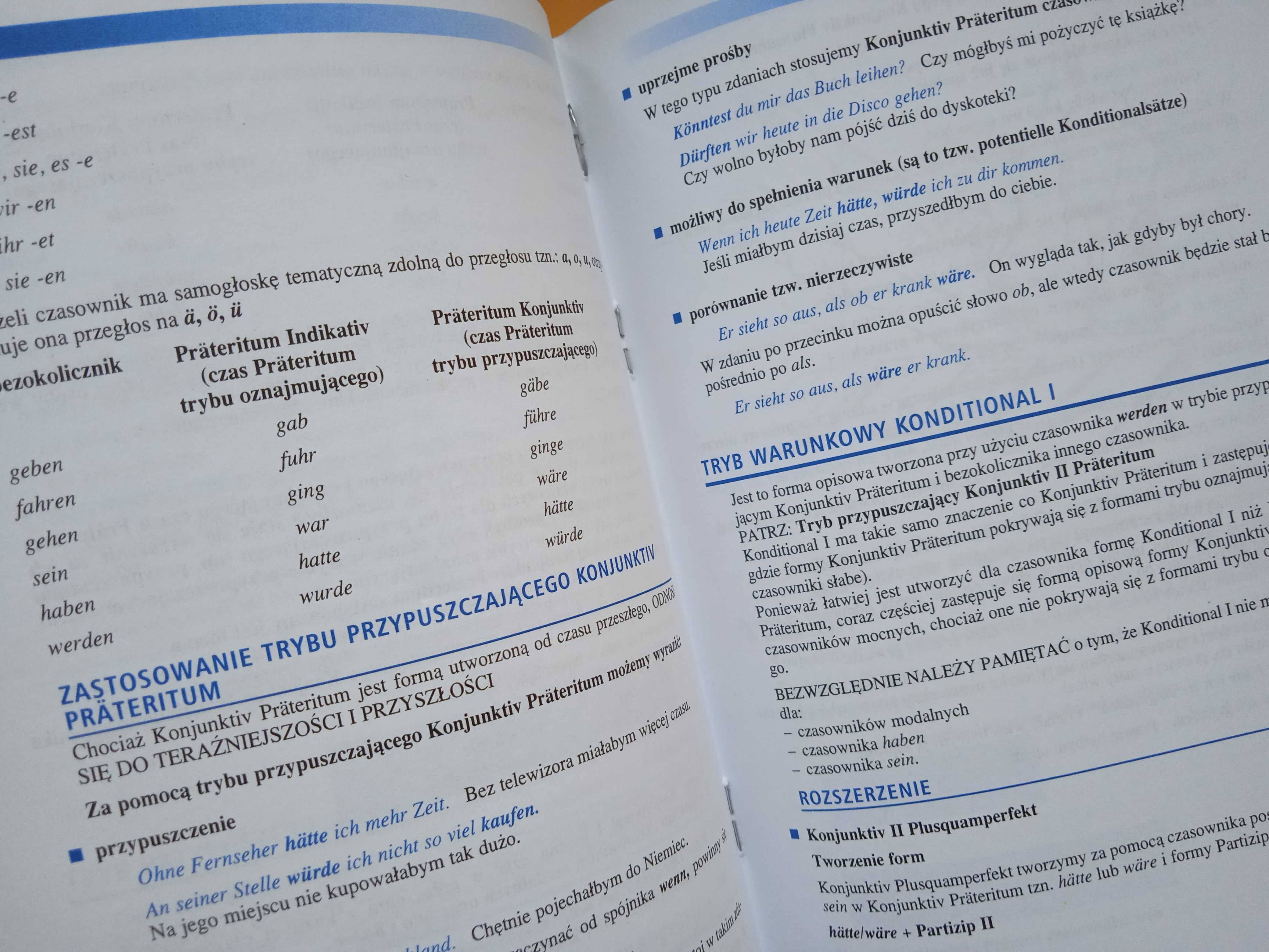 Gramatyka. Język niemiecki. Wydawnictwo Greg
