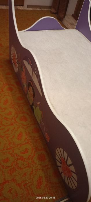 Дитяче ліжко для дітей 3-7 років