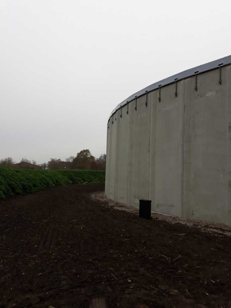 Zbiornik na gnojowicę , biogazownia