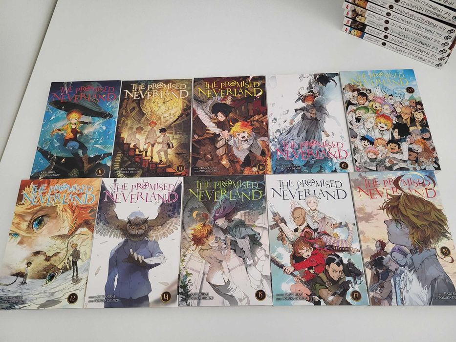 Manga The Promised Neverland tomy 1-20 po angielsku / vol 1-20 in Eng