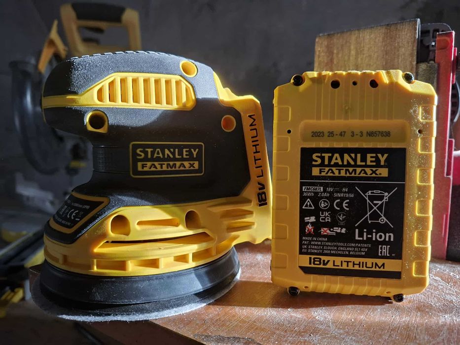 szlifierka oscylacyjna STANLEY aku 18V