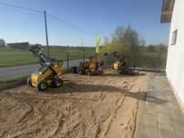 Miniladowarka Skid steer idealna do ogrodu i na budowe