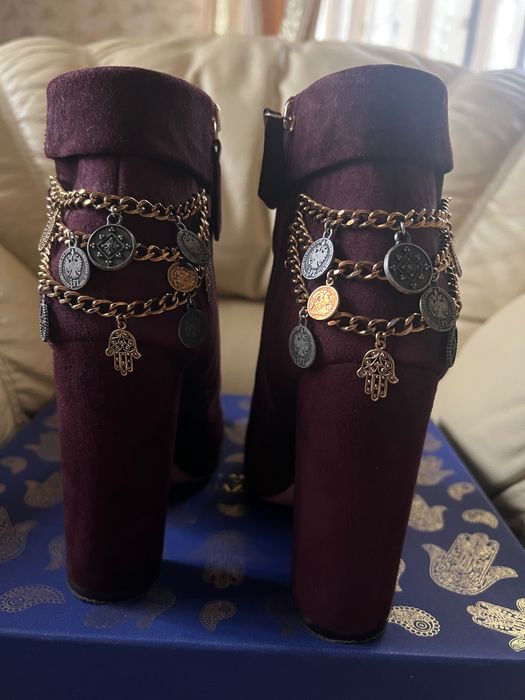 AQUAZZURA жіночі замшеві чобітки