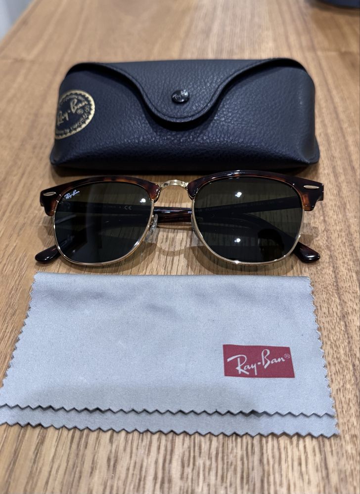 Ray-Ban Clubmaster RB3016 W0366 – Originais e em excelente estado