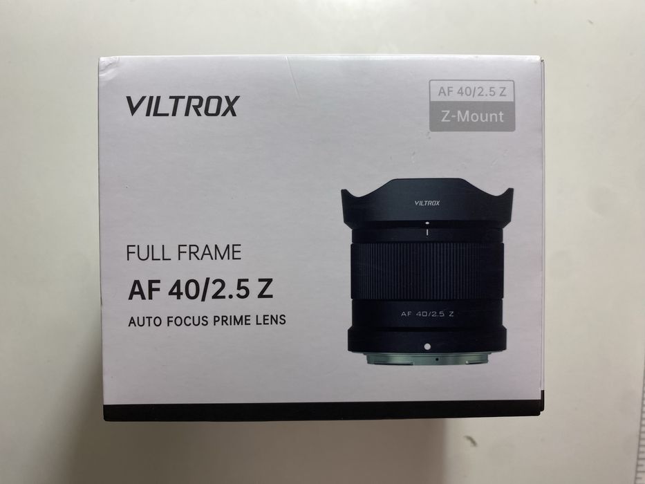 об'єктив viltrox 40mm f2.5 (Nikon Z)