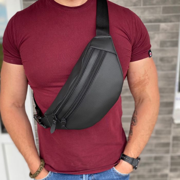 Сумка нагрудна поясна через плече бананка Turtle zeus