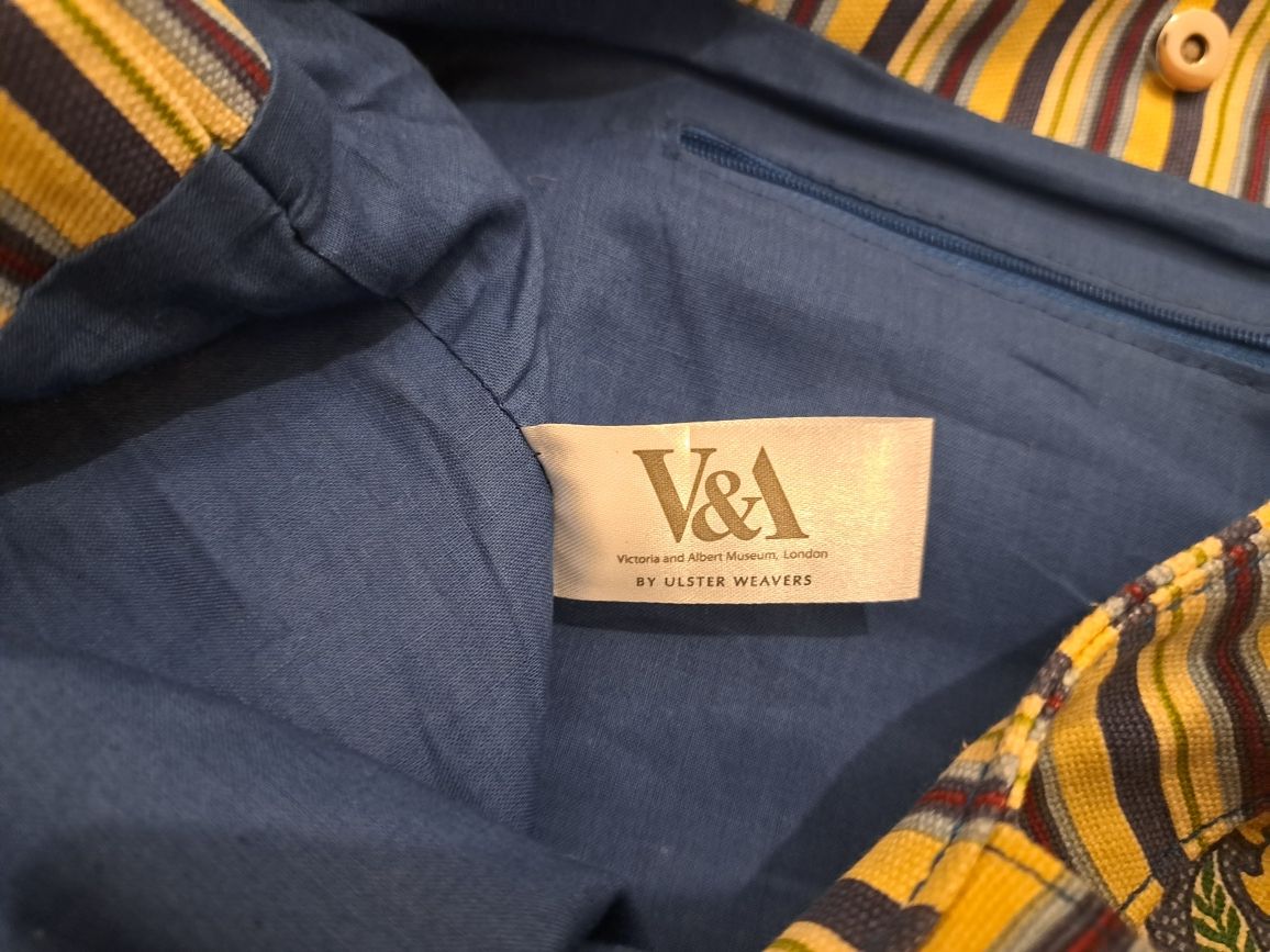 V&A piękna bawełniana torba.
