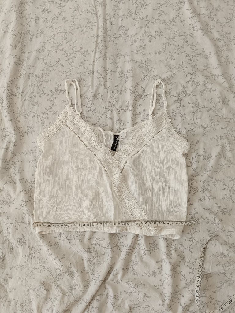 Biały top H & M .
