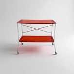 Stolik na kółkach Barek „Flip” Kartell Antonio Citterio | ikona design