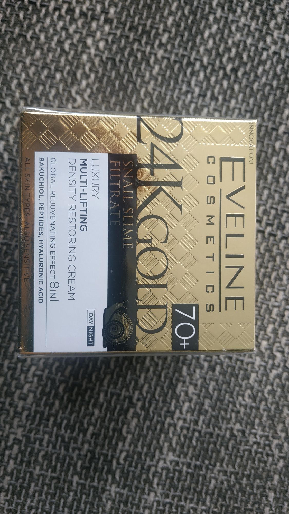 Eveline 24K Gold Krem Multi-Liftingujący 70+ na dzień i noc 50 ml.