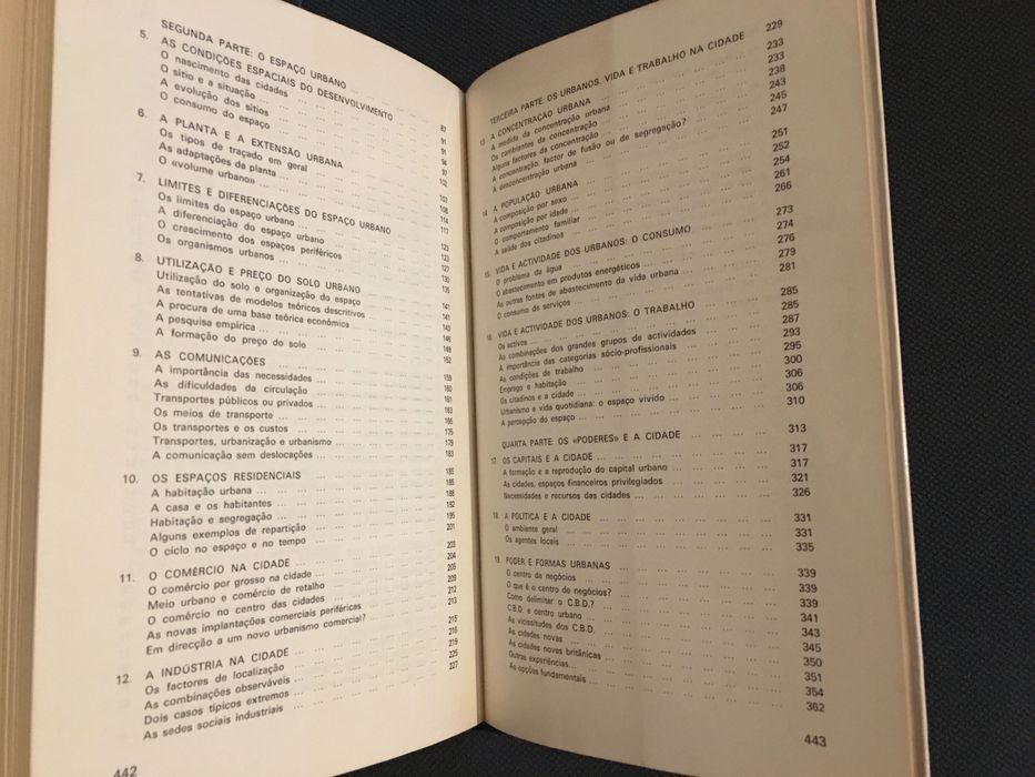 Princípios de Geografia Humana / Geografia Urbana