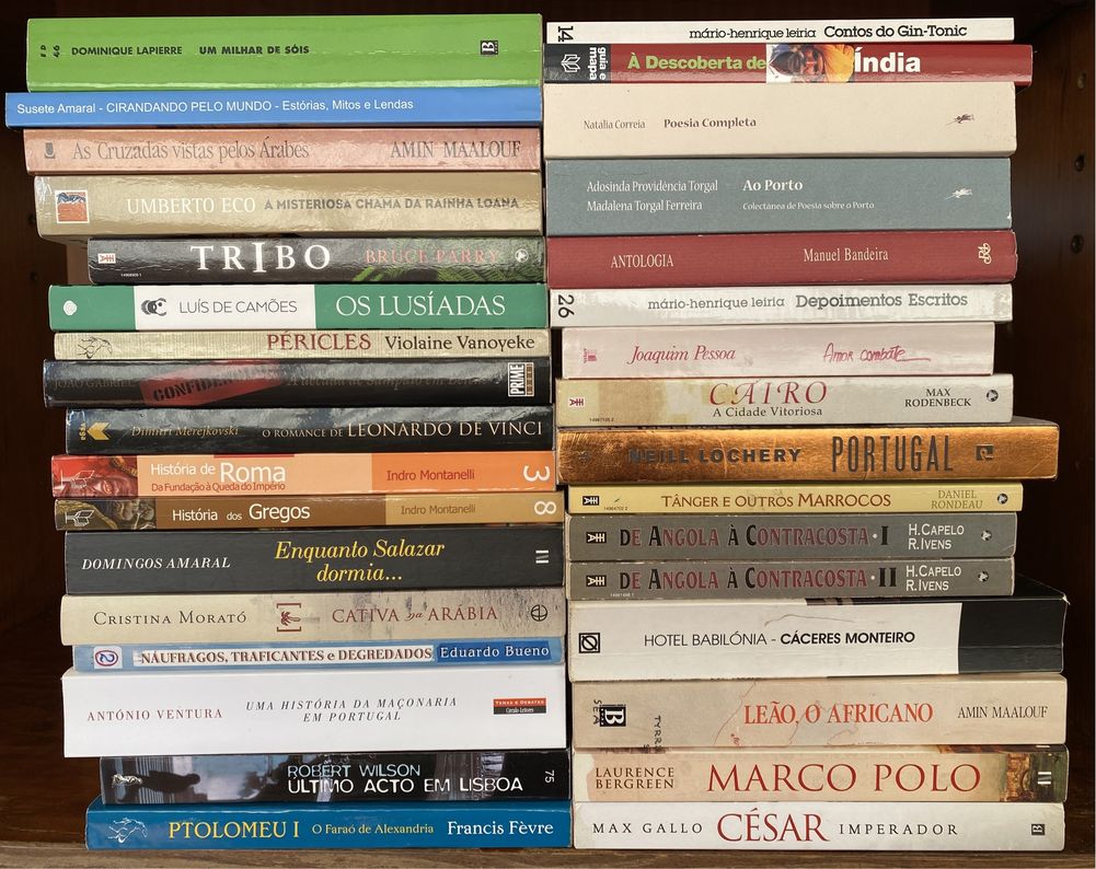 Diversos Livros História/Cultura - Consulte Listagem