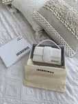 Torebka Jacquemus white mini