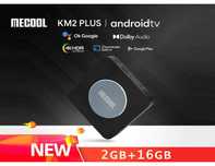 TV Box MECOOL KM2 PLUS 2/16Gb Amlogic S905X4-B Netflix ТВ-приставка