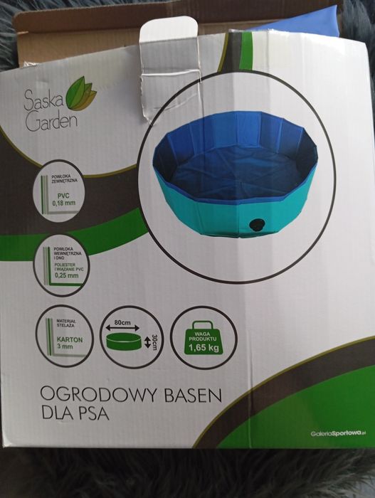 Basen ogrodowy dla psa nowy