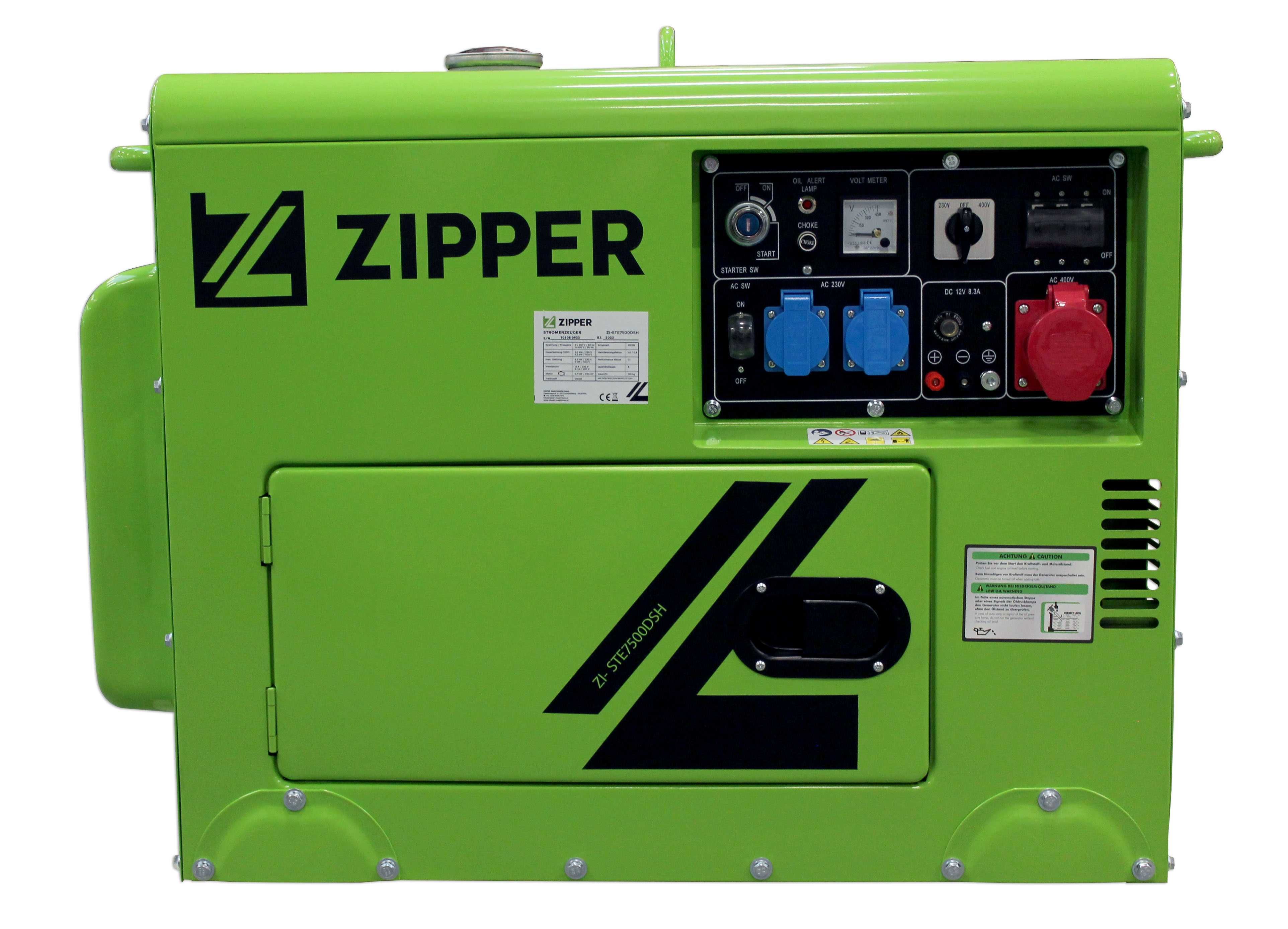 Generator Agregat Prądu AVR Diesel 6,5kW 230/400V prądotwórczy 3 fazy