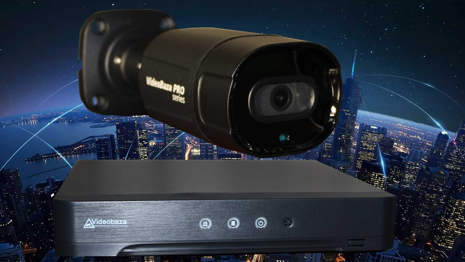 камеры видеонаблюдение комплект виденаблюдения для дома установка
