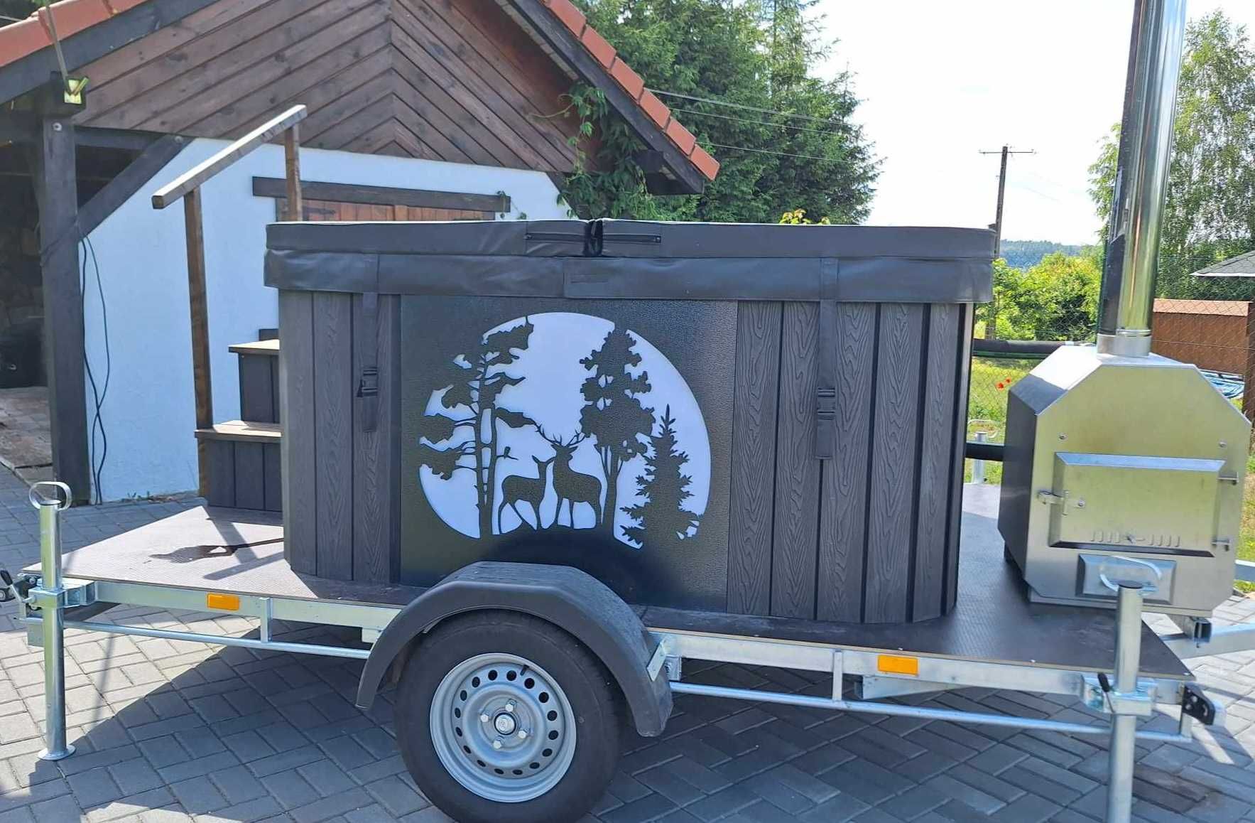 Bania balia mobilna Jacuzzi wynajem