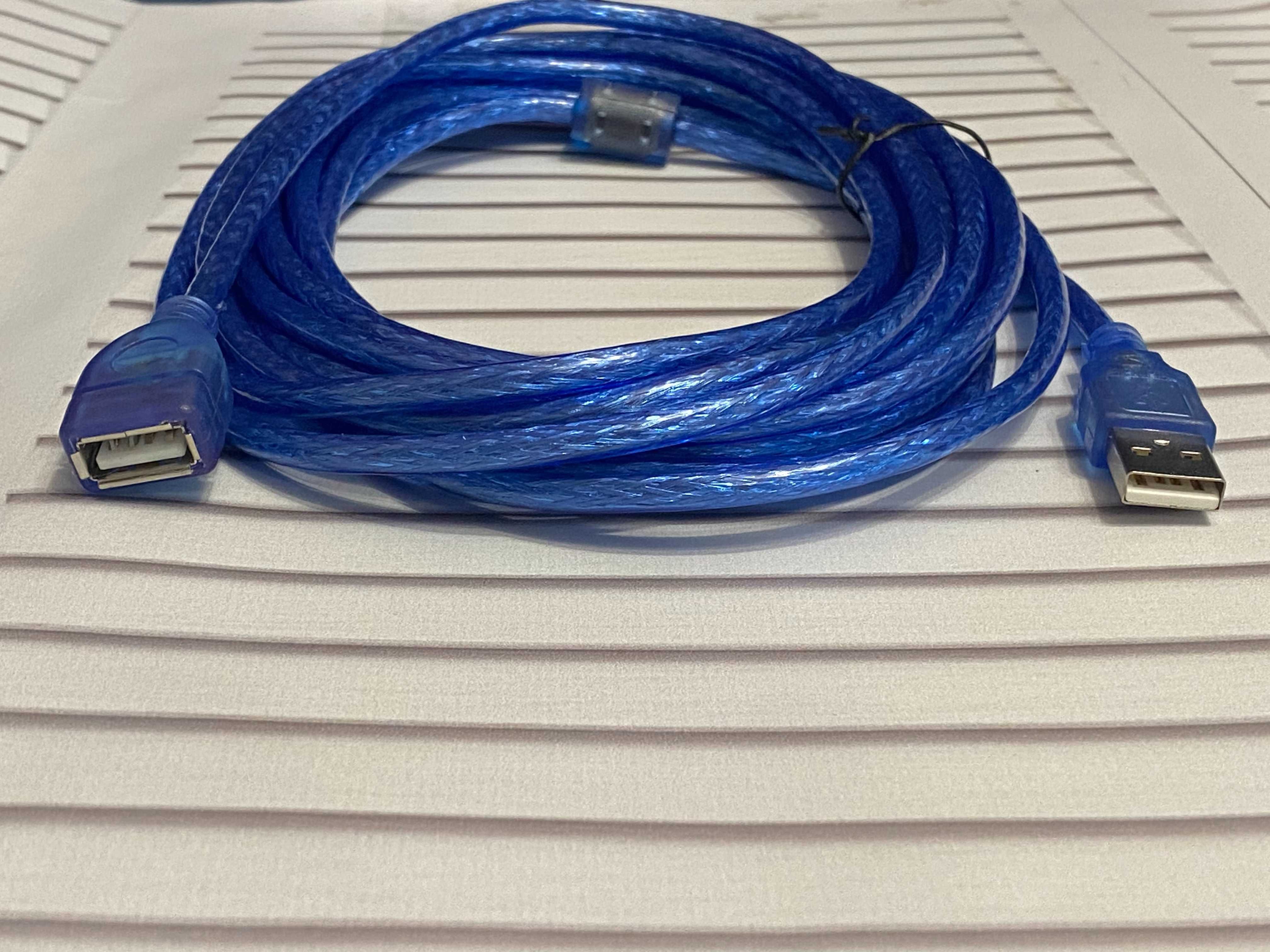 Кабель подовжувач USB 2.0 A/F 5 метрів
