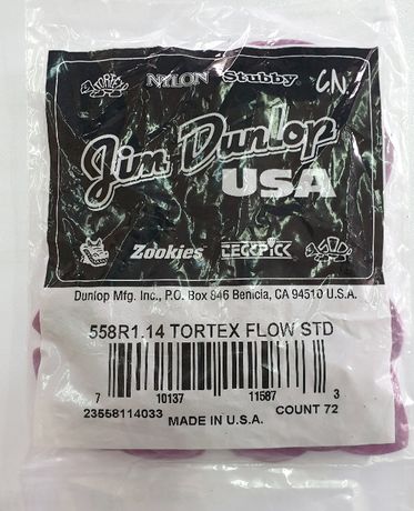Palhetas Dunlop Tortex Flow 1,14mm