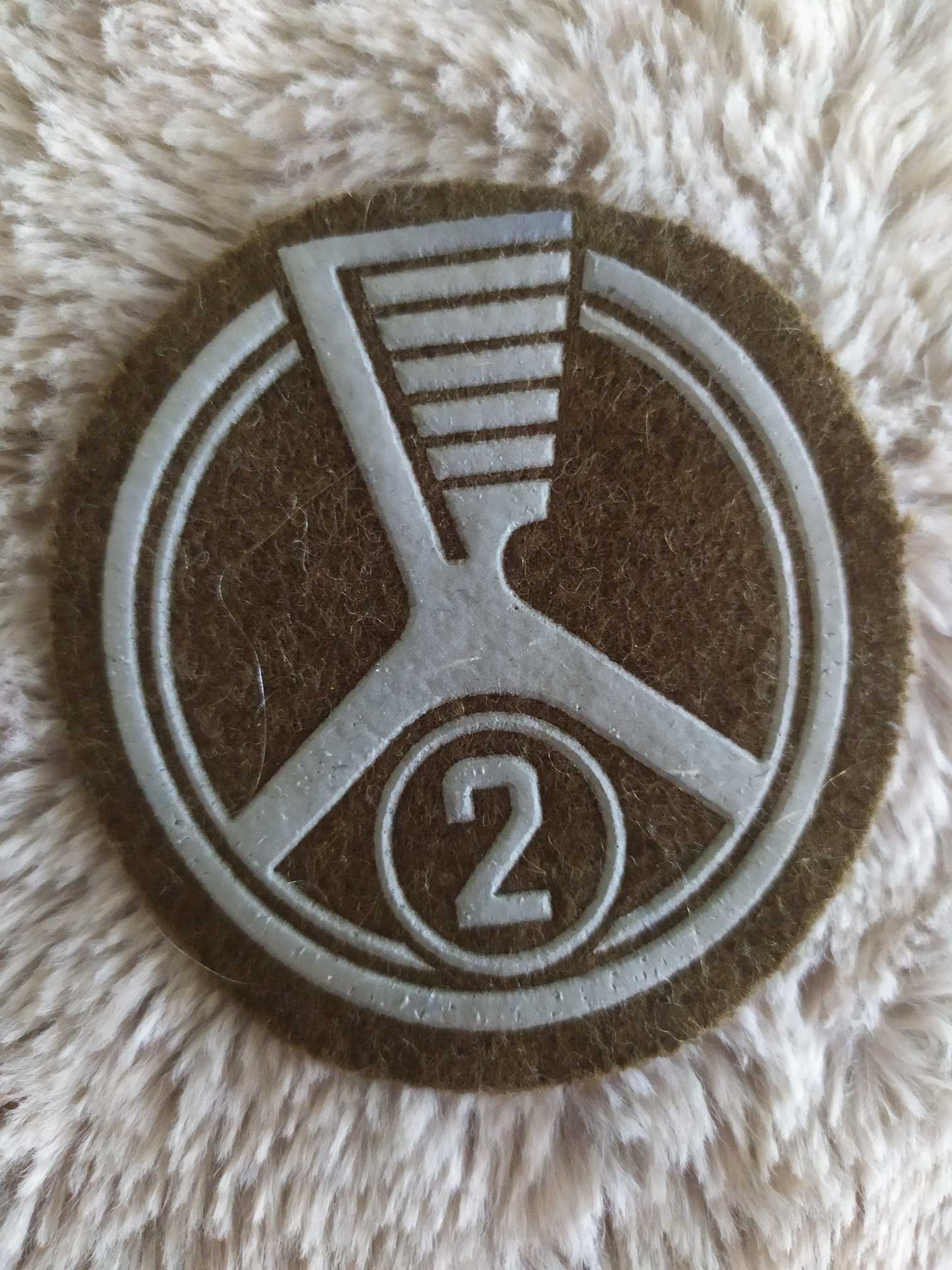 Naszywka oznaka specjalisy wojsk lądowych kierowca samochodowy 2 klasa