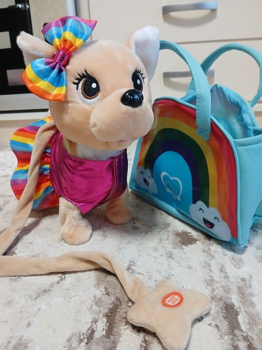 М'яка іграшка Собаска.ходить ,гавкає