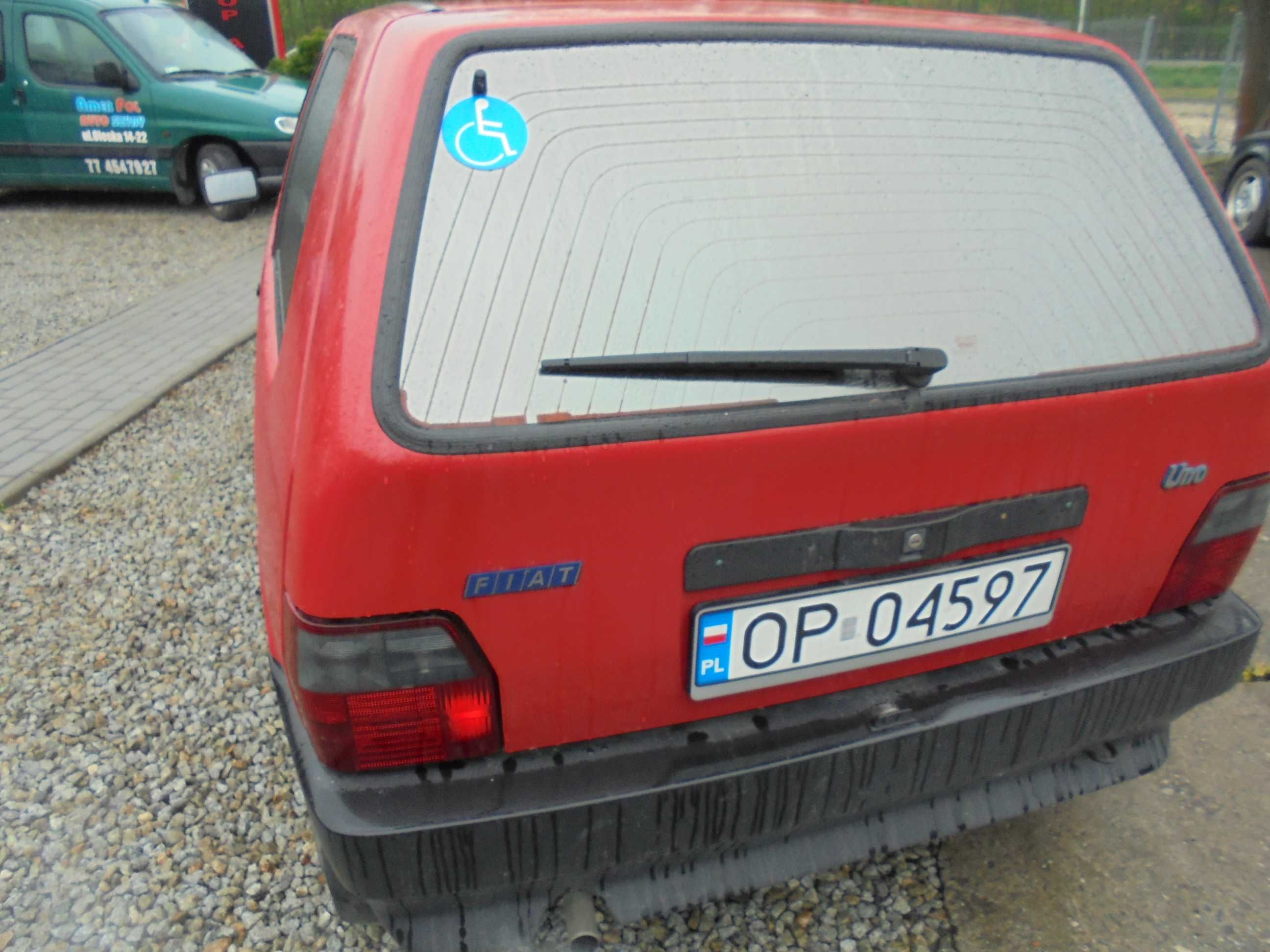 fiat uno wersja dla inwalidy w 100% sprawny