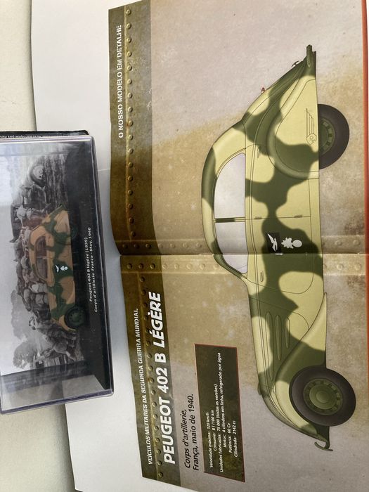 Veiculo Militar - Peugeot 402 B Légère