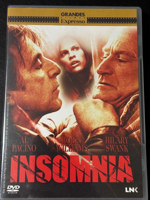 DVD do filme Insomnia