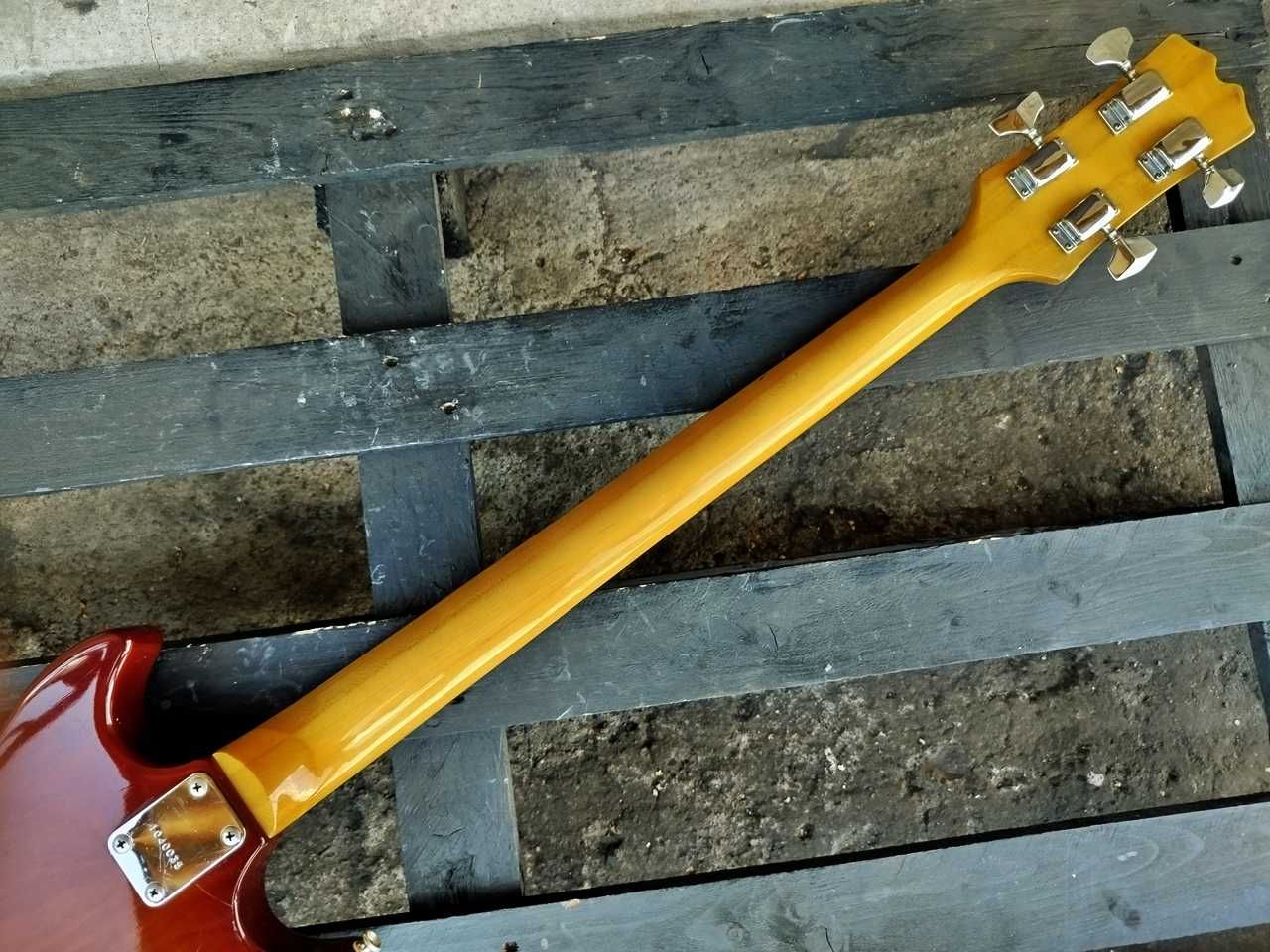 Hondo II Professional Bass 1970+futerał, japońska gitara, super stan.