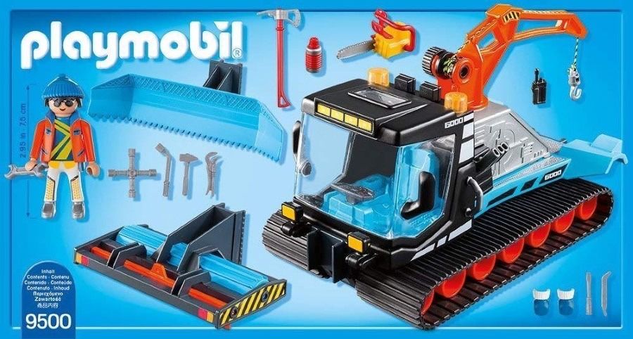 Playmobil Family Fun 9500 Ratrak pług śnieżny nowe 50% ceny !
