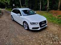Audi A4 B8 lift 2.0TDI quattro s-line 190KM 4x4 biała radar kamera cofania