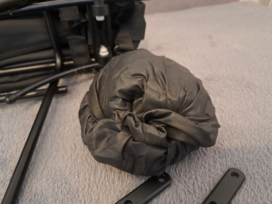 Bagażnik rowerowy Author + Torba/sakwa na bagażnik 15L czarne NOWE